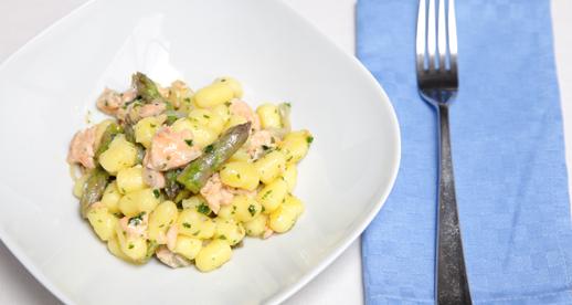 Gnocchetti al salmone fresco