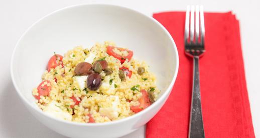 Insalata di miglio mediterranea