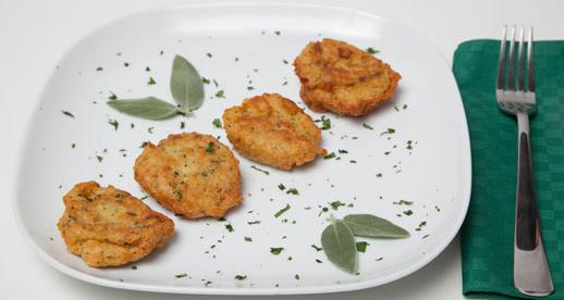 Polpette di ceci alla greca